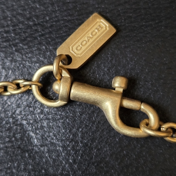 "Coach" Brand Necklace With Stones - Picture 6 of 6